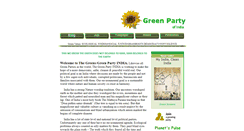Desktop Screenshot of greenparty.in