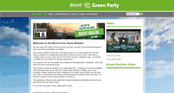 Desktop Screenshot of brent.greenparty.org.uk