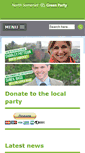 Mobile Screenshot of northsomerset.greenparty.org.uk