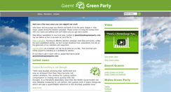 Desktop Screenshot of gwent.greenparty.org.uk