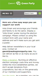Mobile Screenshot of gwent.greenparty.org.uk