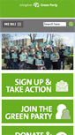 Mobile Screenshot of islington.greenparty.org.uk