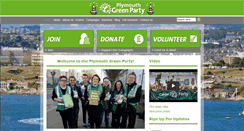 Desktop Screenshot of plymouth.greenparty.org.uk