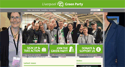 Desktop Screenshot of liverpool.greenparty.org.uk