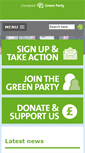 Mobile Screenshot of liverpool.greenparty.org.uk