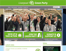 Tablet Screenshot of liverpool.greenparty.org.uk
