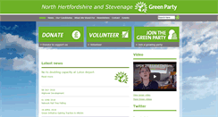 Desktop Screenshot of northherts.greenparty.org.uk