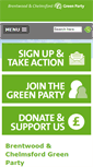 Mobile Screenshot of chelmsford.greenparty.org.uk