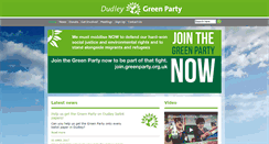 Desktop Screenshot of dudley.greenparty.org.uk