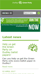 Mobile Screenshot of dudley.greenparty.org.uk