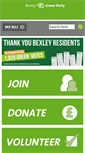 Mobile Screenshot of bexley.greenparty.org.uk