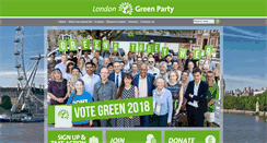 Desktop Screenshot of london.greenparty.org.uk